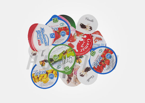 ヨーグルトの蝋燭のためのペーパーBRCSの付着力の食糧分類のステッカー
