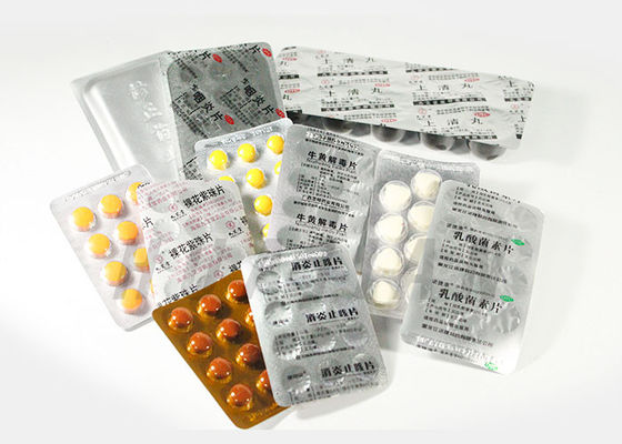 金の薬の包装のための上塗を施してあるPharmaのアルミニウムまめホイル