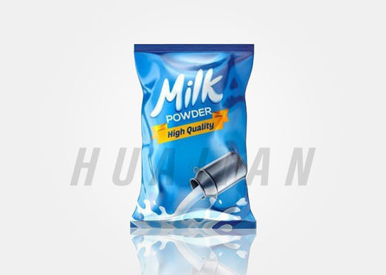 コーヒー ミルクの薬の粉のためのアルミ ホイル袋を密封する3つの側面